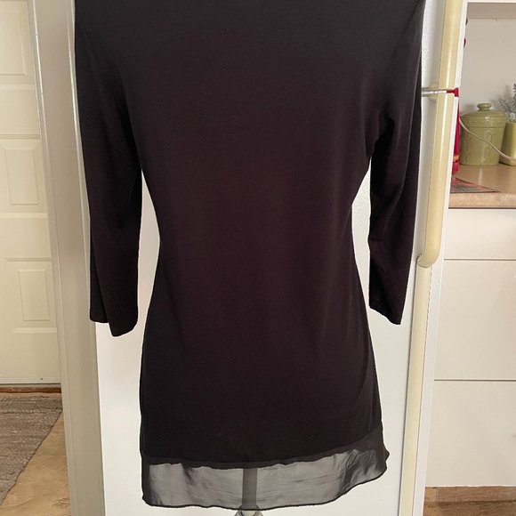 Clientele Made in Canada Sparkling Studded Tunic Top - Picture 3 of 4